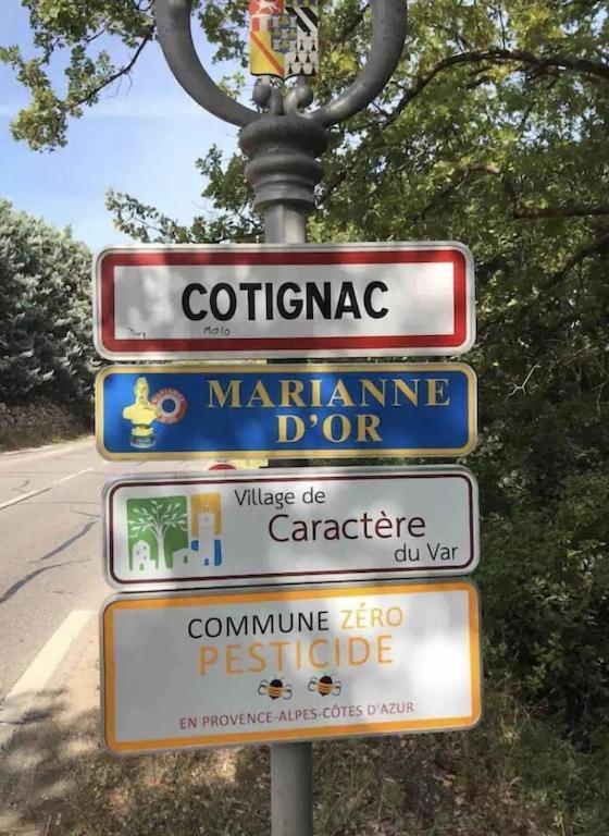 La Cadelle Vila Cotignac Exterior foto